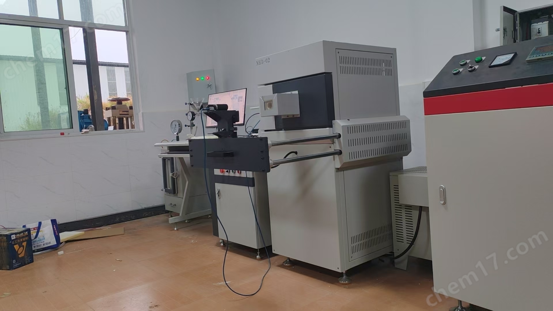  耐火材料高温耐火度测试仪器：耐火材料高温耐火度测试仪